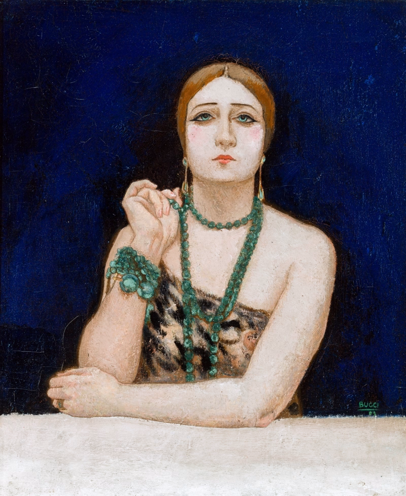 Dettaglio della mostra Hayez, Boldini, Casorati al Castello di Novara