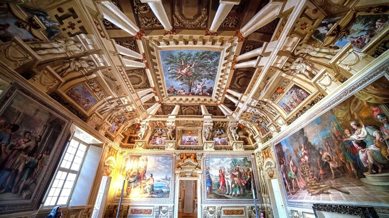 Interno del Palazzo Ducale di Sassuolo